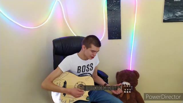 Miyagi Andy panda --   Там где ревели горы на гитаре разбор песни для начинающих гитаристов