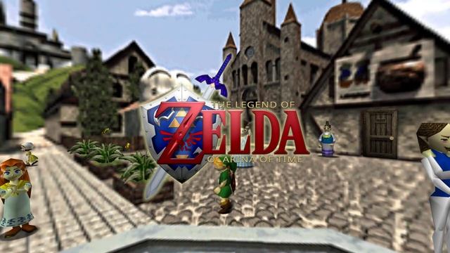 Market (Extended Loop) - The Legend of Zelda Ocarina of Time Music смотреть онлайн