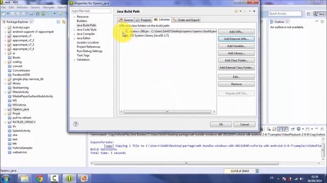 Configurer OPENCV JAVA sous ECLIPSE смотреть онлайн