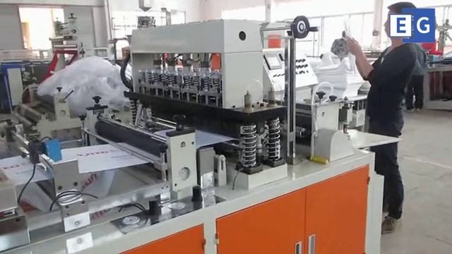Станок для производства пакетов из нетканых материалов смотреть онлайн