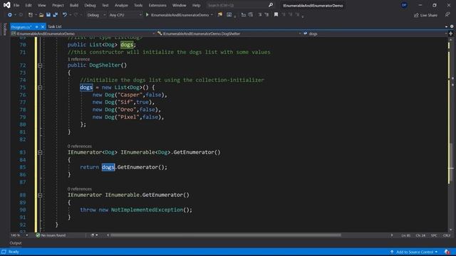 IEnumerable ? IEnumerator Interfaces in C# смотреть онлайн