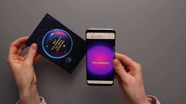 An interactive game "Crystall ball" printed on ISBC RFID Paper смотреть онлайн