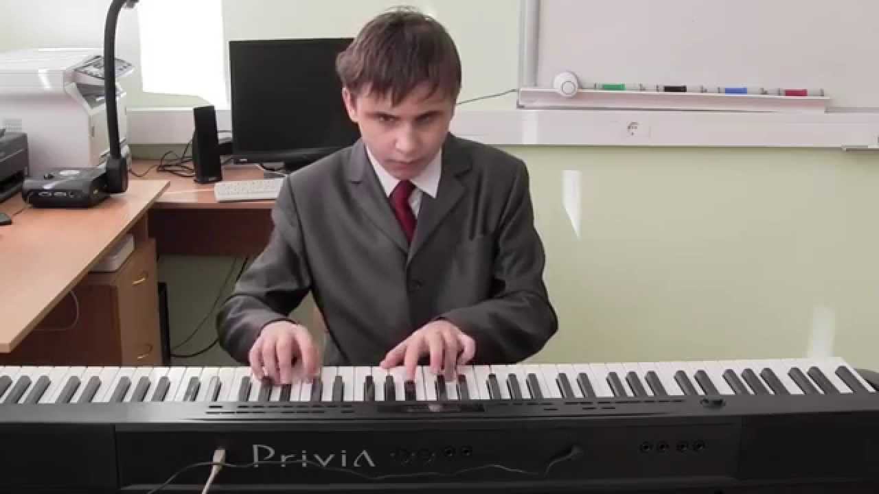 Й.Гайдн "Соната ре-мажор"  1-я часть /О. Прыхненко/