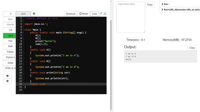 Static methods | Nataraja Murthy | #Java смотреть онлайн