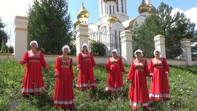 Народный ансамбль "Раздолье" Песня ко Дню рождения поселка Комсомольский Чамзинского района смотреть онлайн