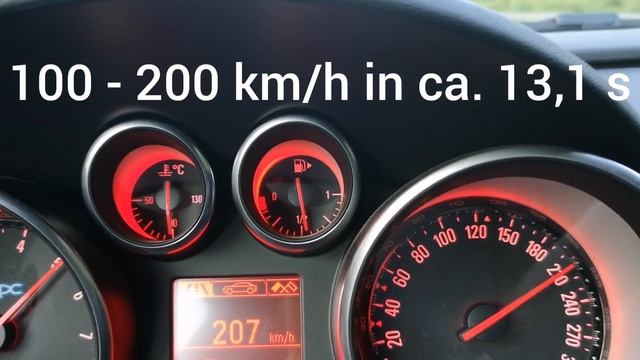 Opel Astra J OPC 320 PS (St.1) 100- 200 смотреть онлайн