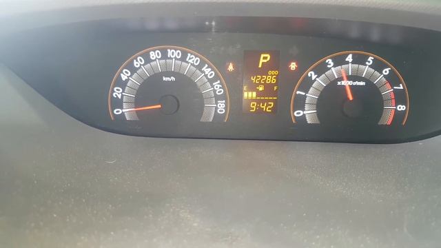 Контрактный двигатель Япония TOYOTA RACTIS / Тойота Рактис /  NCP105 A/T 4WD 2008 1NZ-FE D268325