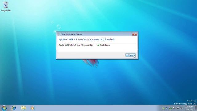 Apollo OS SmartCard - Windows 7 Plug and Play смотреть онлайн