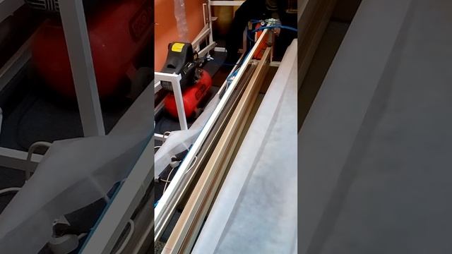 ПЗМ спанбонд резка и сварка смотреть онлайн