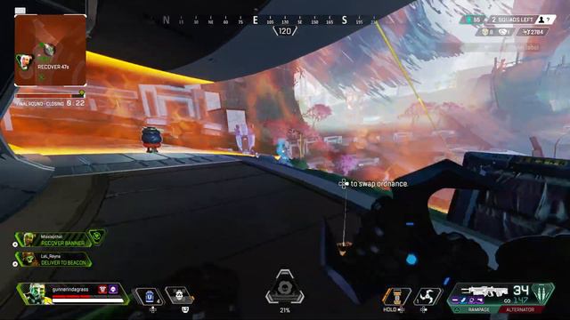 Absolutely Insane 1V3 Clutch for my first 3K damage badge (Apex Legends) смотреть онлайн