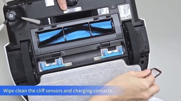 LEGEE-D8 General Maintenance|Clean the Sensors & Charging Contacts