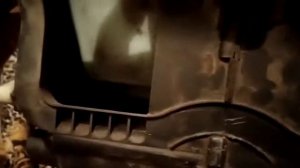 собранные заслонки переключения потоков воздуха на печке в машине Мазда Титан (Mazda titan)