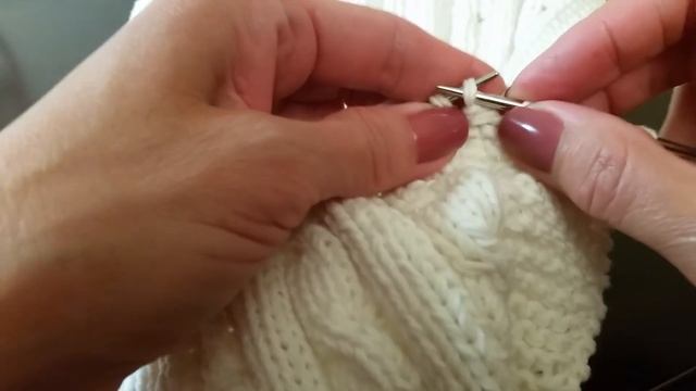 Вязаный детский конверт для новорожденного