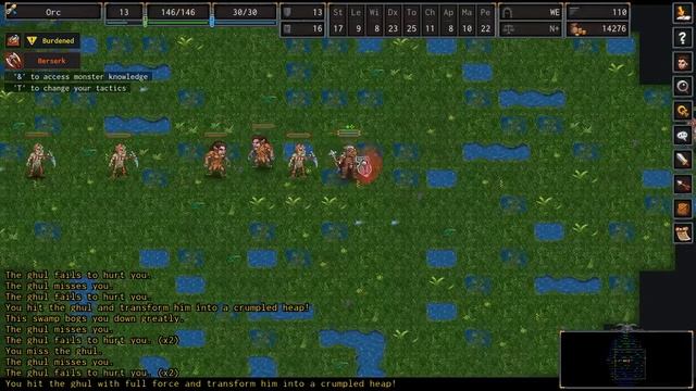 Let's Play Ancient Domains of Mystery ADOM 3.2.2 ep. 4 смотреть онлайн
