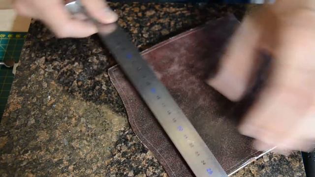 Делаем жесткий очечник из натуральной кожи. Выкройка прилагается. смотреть онлайн