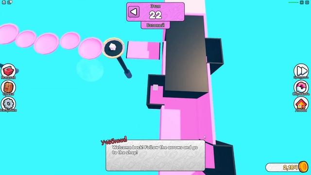 Обби Но Ты Куб в ROBLOX!!! | ⌚ Obby But You're A CUBE [Speedrunning] смотреть онлайн