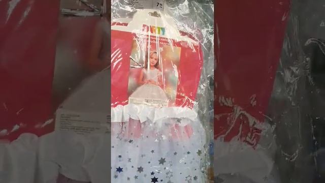 Карнавальный костюм для девочек. Новогодний декор в ФИКС ПРАЙС. смотреть онлайн