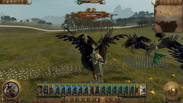 THE KING OF THE WOODS! Total War: Warhammer - Wood Elves Campaign #1 смотреть онлайн