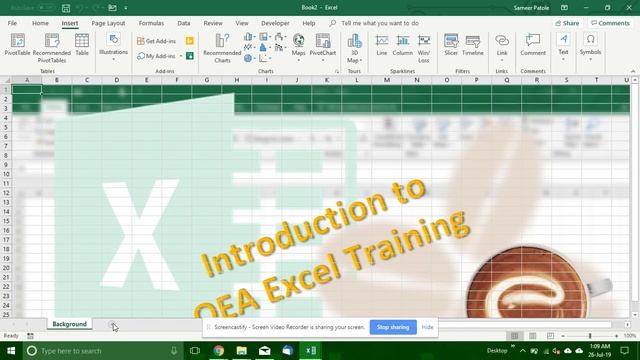 How to insert images and background in Excel via VBA Macro смотреть онлайн