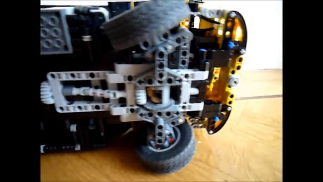 Lego MAN 6x6 Dakar service truck смотреть онлайн