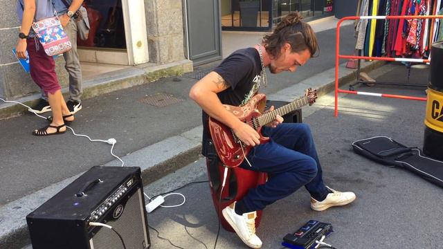 Scuttle Buttin' - Stevie Ray Vaughan (Guitar Street Cover Live)