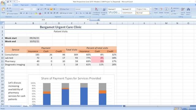 New Perspectives Excel 2019 | Module 1: SAM Project 1b #newperspective #module1 #samproject1b смотреть онлайн
