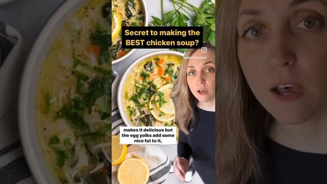 BEST Chicken Soup #chickensoup #greekrecipes #lowcalorie #lowcalorierecipes #healthysoup