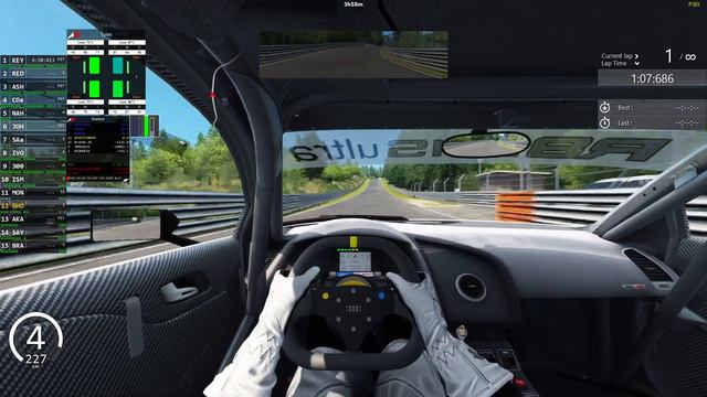 Assetto Corsa / Only Keyboard / Gameplay ( No Traction Control ) смотреть онлайн