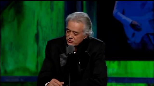Jimmy Page inducts Jeff Beck at the Rock and Roll Hall of Fame Induction Ceremony 2009 смотреть онлайн