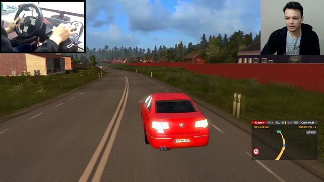 VOLKSWAGEN PASSAT MODU [Logitech G27 ile ETS 2] смотреть онлайн