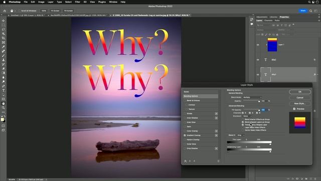 Why Layer Effects and Clipped Layers work differently when Applying Blending Modes смотреть онлайн