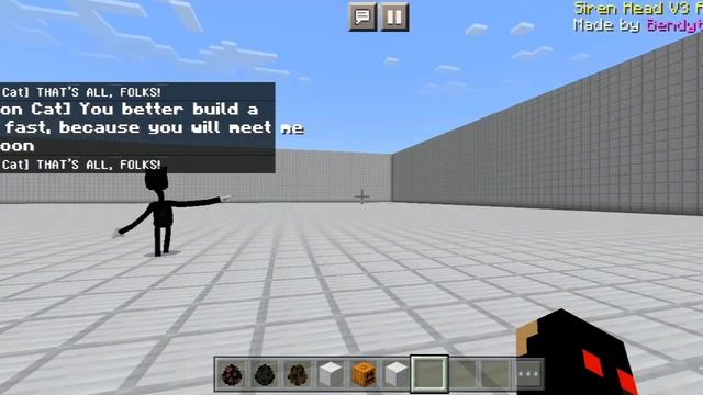 Siren Head Mod For Minecraft PE! (cartoon cat) смотреть онлайн