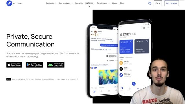 Status - Будущее криптовалютных мессенджеров смотреть онлайн