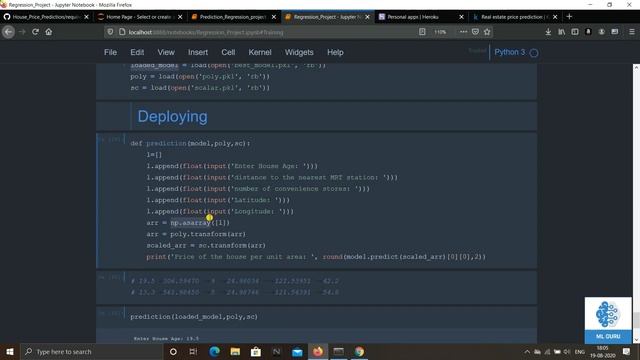 End to End Machine Learning Project with Deployment | House Price Prediction | Kaggle | Flask смотреть онлайн
