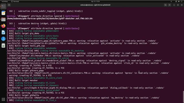 gtk-fortran installation tutorial смотреть онлайн