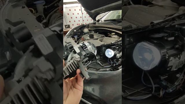Kia Sportage 4. Замена оригинального LED модуля левой фары. /// Мастерская автосвета. +375445558333 смотреть онлайн