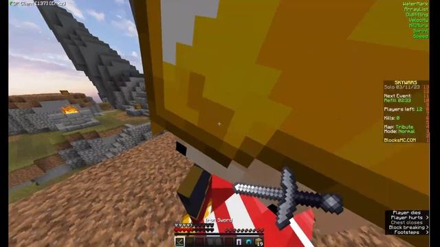 [UNCUT] Hacking on BlocksMC with FDP Client! + no config lol смотреть онлайн