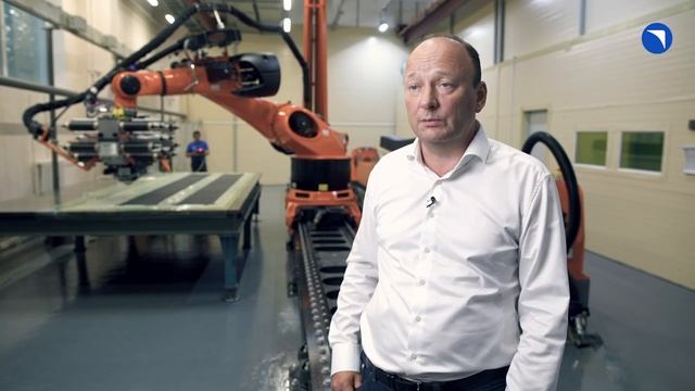 Отечественный робот-укладчик для производства крыла МС-21 смотреть онлайн