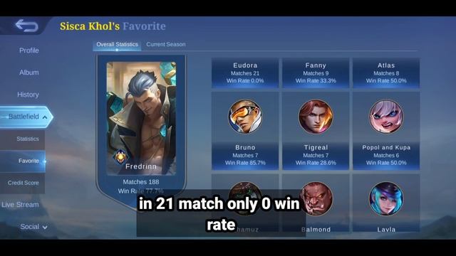 Shocking Reality Of Top 1 Global Fredrinn ~ MLBB смотреть онлайн