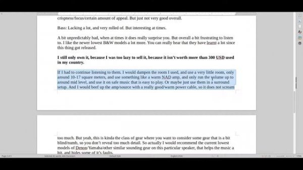 B&W DM602 S3 speaker review