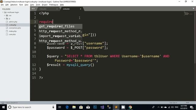 Multi User Login using PHP and MySql | PHP Tutorial for Beginner смотреть онлайн