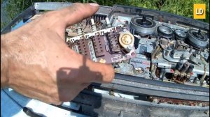 Романтика 201-1 стерео. Радиодетали содержащие драгметаллы.