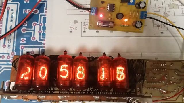 MC34063 180-200v Nixie Vacuum Tube