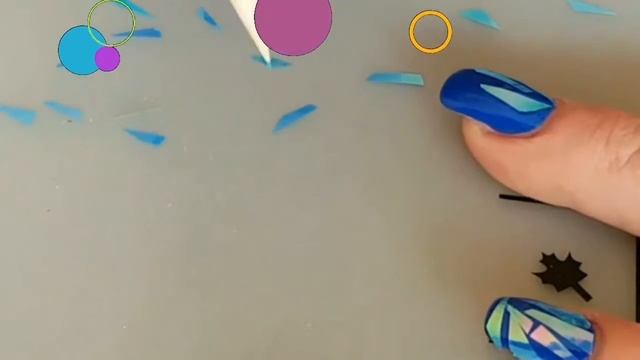 Дизайн  с фольгой 