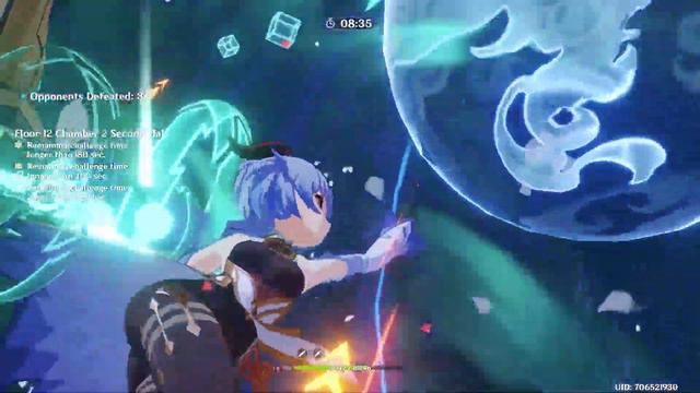 4 stars weaopns Hutao C1 Double Hydro & Ayaka C0 Hypercarry Spiral AByss Genshin Impact смотреть онлайн
