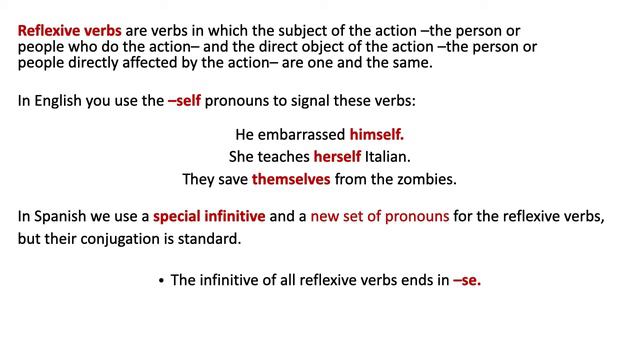 Spanish 101: Reflexive verbs смотреть онлайн