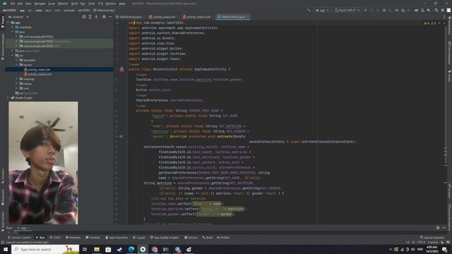 LABTASK 1 MOBILE APPLICATION DEVELOPMENT F2032 смотреть онлайн