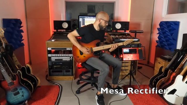 Valeton GP-200 vs Mesa Boogie Rectifier and Chapman Guitars ML1 Pro Hybrid vs ML3 Standard Modern смотреть онлайн