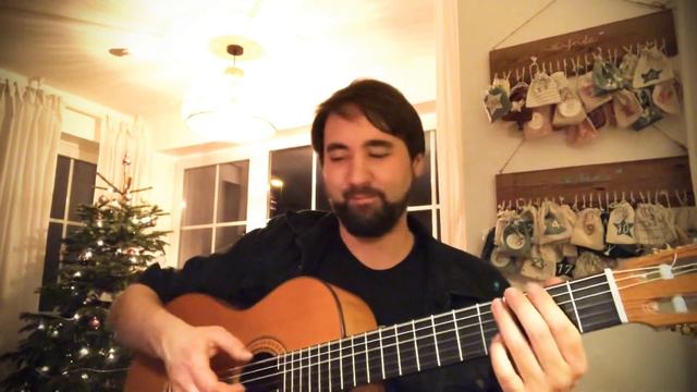 Let it snow - Acoustic Guitar Fingerstyle смотреть онлайн