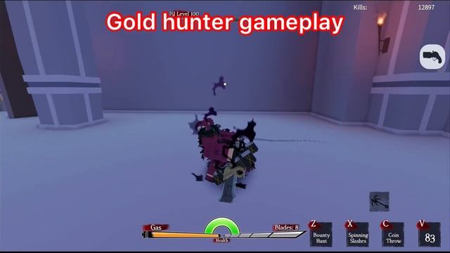 Gold Hunter Gear Compared To Perfect Model Gear In Roblox Untitled Attack On Titan смотреть онлайн